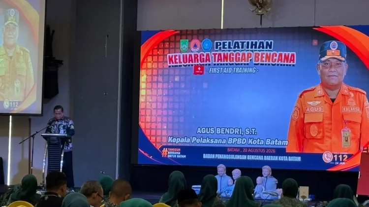 Pelatihan Tanggap Bencana Perkuat Peran Keluarga di Batam