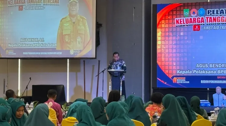 Kader PKK Batam Dibekali Pengetahuan Hadapi Kondisi Darurat