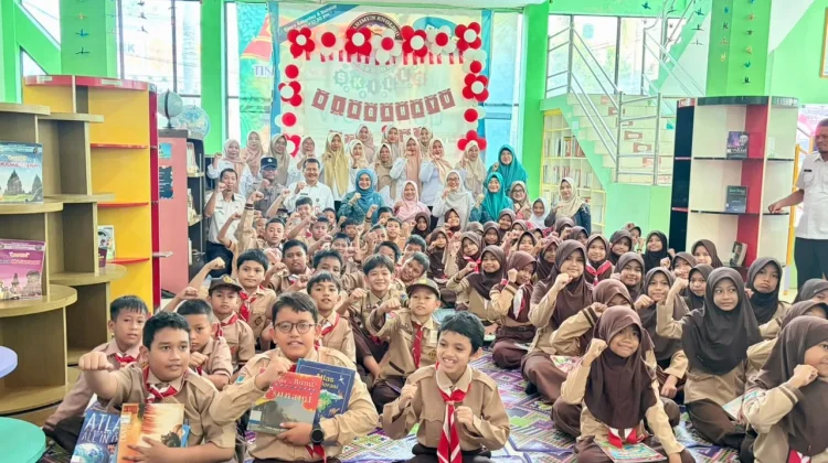 Bunda Literasi Karimun Ajak Anak Kenali Dunia Lewat Buku
