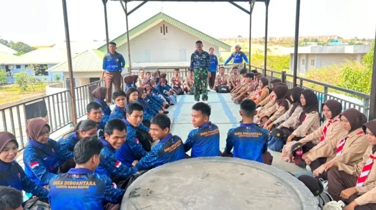 Lanud Hang Nadim Dorong Pembinaan Generasi Muda lewat Saka Dirgantara