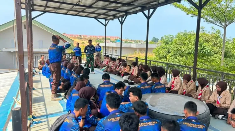 Lanud Hang Nadim Dorong Pembinaan Generasi Muda lewat Saka Dirgantara