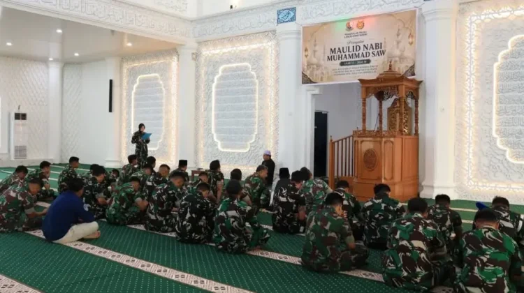 Lanud Hang Nadim Peringati Maulid Nabi, Perkuat Iman dan Soliditas