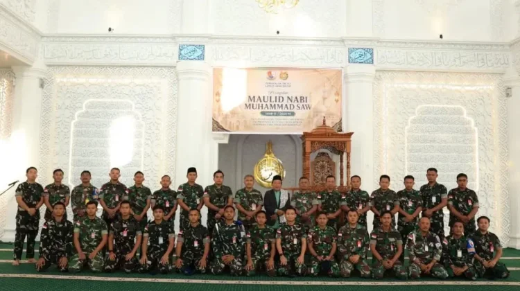 Lanud Hang Nadim Peringati Maulid Nabi, Perkuat Iman dan Soliditas