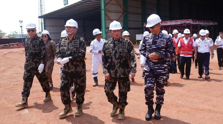 Kapal Pengawas PSDKP 61 Meter Mulai Dibangun di Galangan Batam