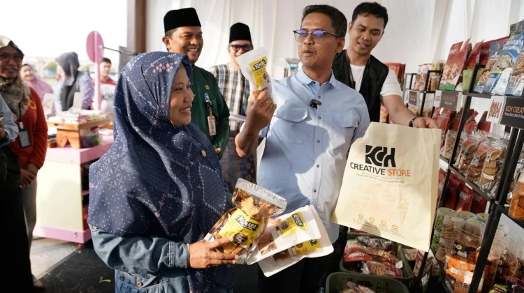 Bazar UMKM Karimun Taja Tari Jadi Ruang Promosi Pelaku Usaha