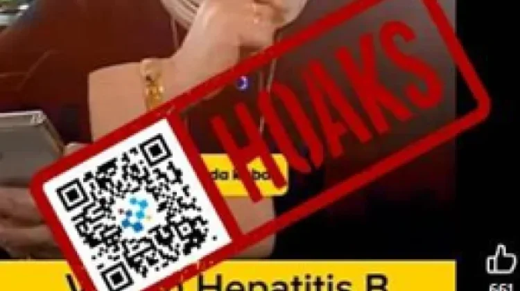 [Hoaks] Vaksin Hepatitis B Berbahaya dan Sebabkan Kematian Bayi
