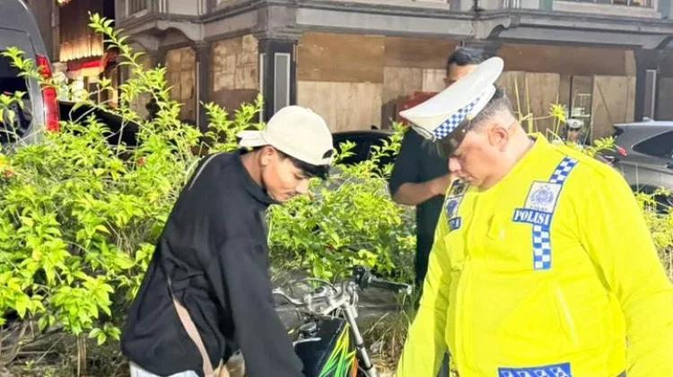 Polisi Tilang 38 Motor Berknalpot Brong Saat Patroli Malam