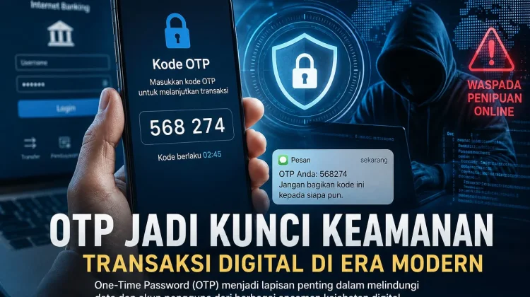 OTP Jadi Kunci Keamanan Transaksi Digital di Era Modern