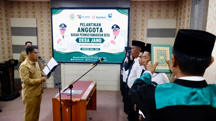 BPD Desa Jang Periode 2026-2034 Resmi Dikukuhkan