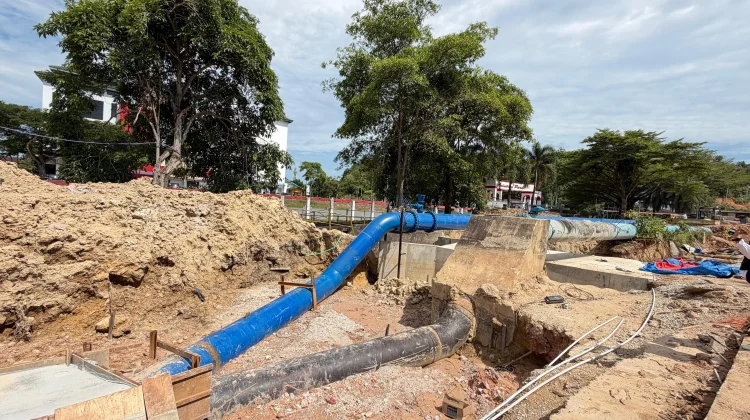 Perbaikan Pipa Muka Kuning Rampung, Tekanan Air Batam Baru 9 Bar