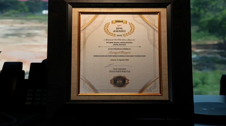 Bank Danus Masuk Empat Besar Nasional dalam Infobank BPR Award 2026
