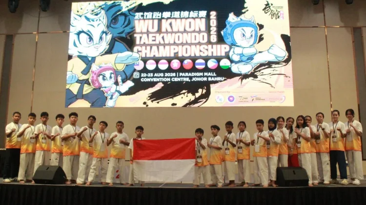 23 Atlet Taekwondo Kharisma Bangsa Batam Berlaga di Malaysia