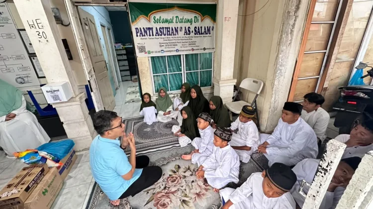 Peringati HUT ke-81, RRI Batam Salurkan Bantuan ke Panti Asuhan As-Salam