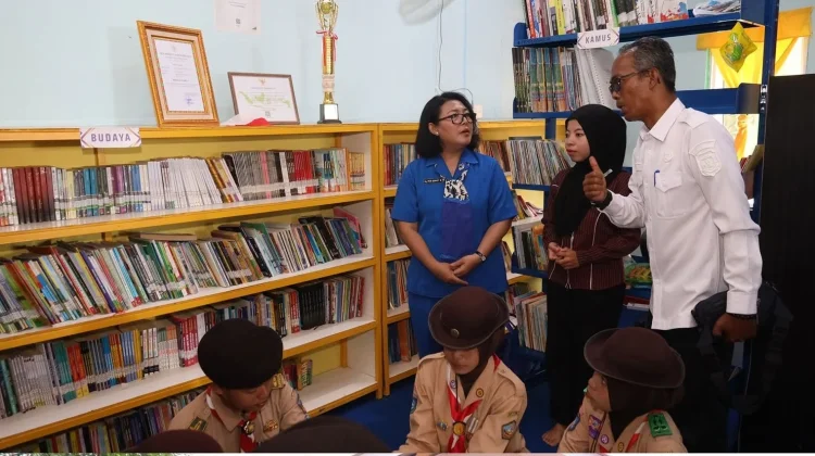 Kodaeral IV Warnai Pulau Penyengat dalam Bakti Sosial HUT TNI AL
