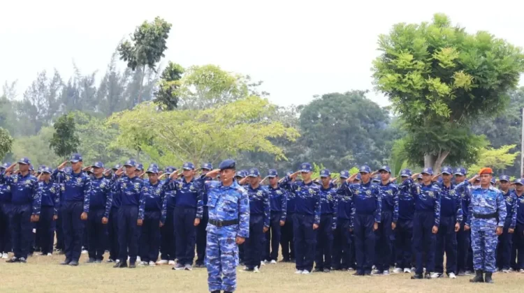 200 Pelajar Batam Ikuti Penutupan KKRI di Lanud Hang Nadim