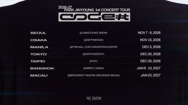 Park Jinyoung Siap Sapa Penggemar Asia lewat Tur [CODE#]