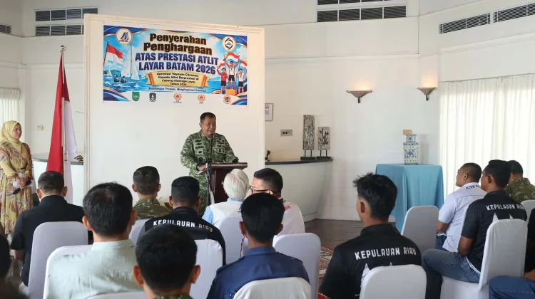 Kodaeral IV Apresiasi Atlet Layar Batam Berprestasi Tahun 2026