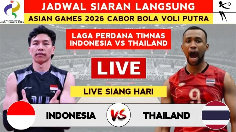 Jadwal Pertandingan Timnas Voli Putra Indonesia di Asian Games 2026