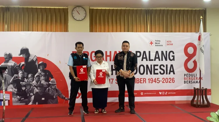 HUT PMI ke-81, PMI Batam Resmi Luncurkan Bulan Dana 2026