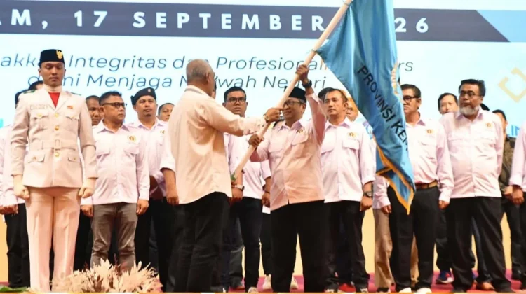 Kodaeral IV Hadiri Pelantikan Ulang Pengurus PWI Kepri Periode 2023–2028