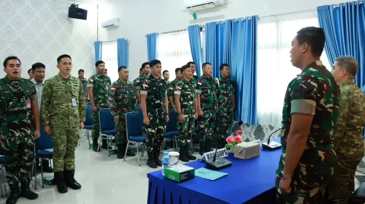 Lanud Hang Nadim Terima Wasev dan Safari Binpersman Spersau