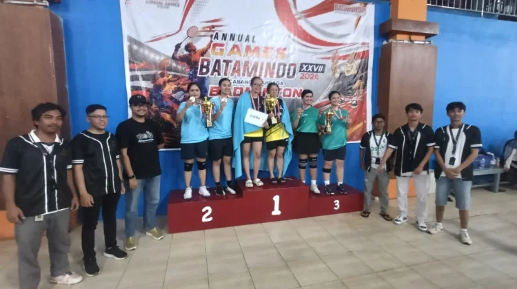 TEC dan Pegaunihan Raih Gelar Juara Badminton Batamindo Annual Games 2026