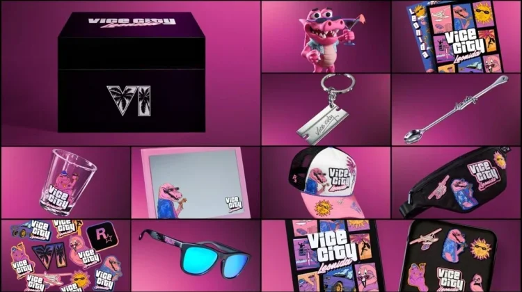 GTA VI Hadirkan Koleksi Merchandise Bertema Vice City