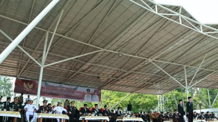 Lanud Hang Nadim Ikuti Upacara Hari Kesaktian Pancasila di Batam
