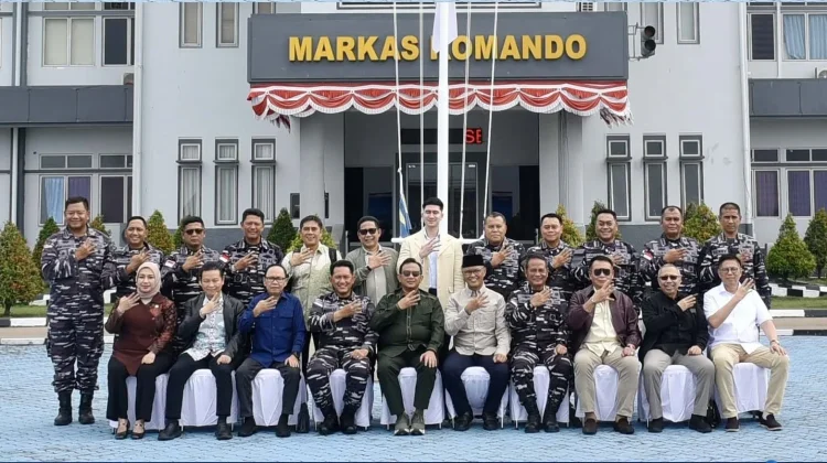 Komisi I DPR RI Bahas Penguatan Keamanan Maritim Bersama Kodaeral IV