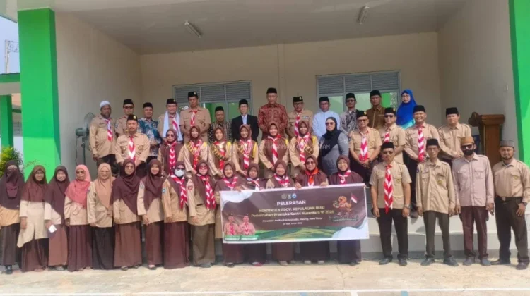Kontingen Pramuka Santri Kepri Ikuti PPSN VI 2026 di Malang