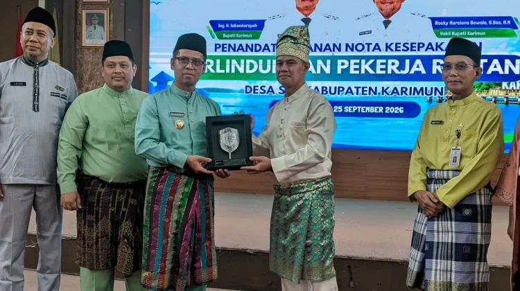 4.200 Pekerja Rentan Karimun Ditargetkan Dapat Jaminan Sosial