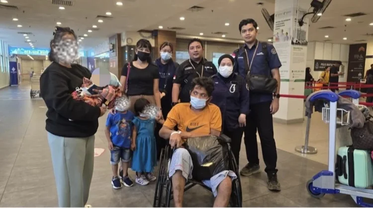 Bayi Berusia Dua Bulan Dipulangkan KJRI Johor Bahru Usai Jalani Kewajiban Hukum
