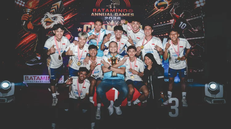 PT Yeakin dan PT Yageo Sabet Gelar Juara Voli Annual Games Batamindo 2026