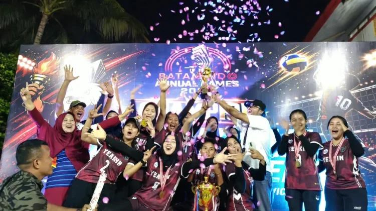PT Yeakin dan PT Yageo Sabet Gelar Juara Voli Annual Games Batamindo 2026