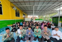 DPC PGMI Raya Sagulung-Galang Gelar Bakti Sosial