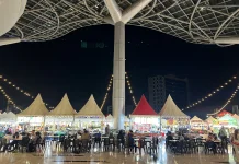 Suasana Malam ke-19 Ramadhan di Pollux Mall Batam Center