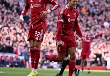 Paruh Waktu, The Reds Unggul 3 Gol Atas The Hammers