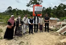 BAZNAS Kota Batam Salurkan Bantuan Sumur Bor di Desa Sekumur Aceh Tamiang