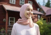 Jersey atau Voal, Pilihan Nyaman Jilbab Ramadan