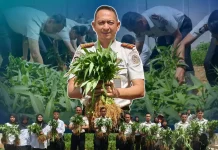 Panen 150 Kg Kangkung, Lapas Batam Wujudkan Ketahanan Pangan Nasional