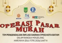 Pemko Batam Bakal Gelar Operasi Pasar Murah jelang Idul Fitri, Berikut Jadwalnya