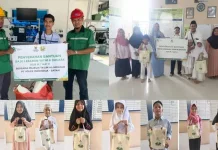BAZNAS Batam Salurkan Paket Baju Lebaran untuk Yatim Dhuafa