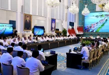 Menhan Hadiri Sidang Kabinet Bahas Kesiapan Idulfitri Nasional