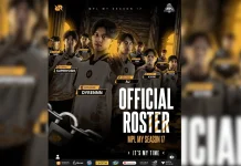 Daftar Pemain RRQ Tora di MPL Malaysia Season 17