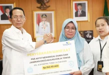 Ahli Waris Petugas Damkar Batam Terima Santunan Taspen Rp262 Juta
