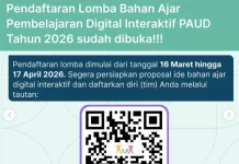 Lomba Bahan Ajar Digital PAUD 2026 Tawarkan Hadiah hingga Rp15 Juta