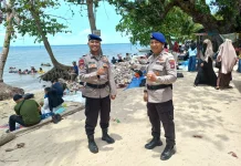 Polairud Barelang Tingkatkan Pengamanan Wisata Pantai Nongsa