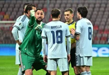 Donnarumma Menangis Italia Gagal ke Piala Dunia
