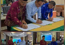 Kemenag, Kejari dan BPN Karimun Teken PKS Pengamanan Tanah Wakaf