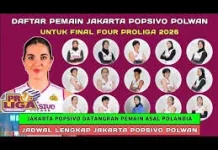 Daftar Pemain Utama Pemain Popsipo Polwan Proliga 2026